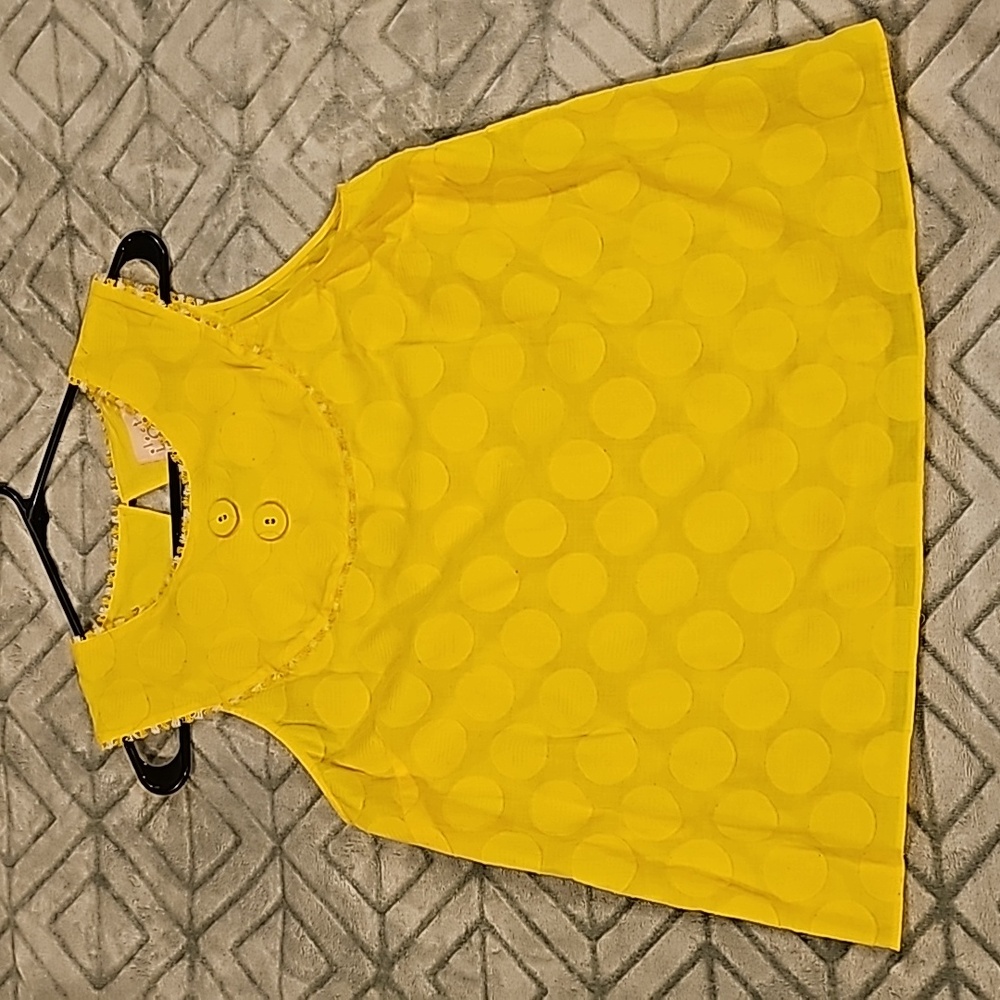 Modcloth Yellow Blouse Sz 10